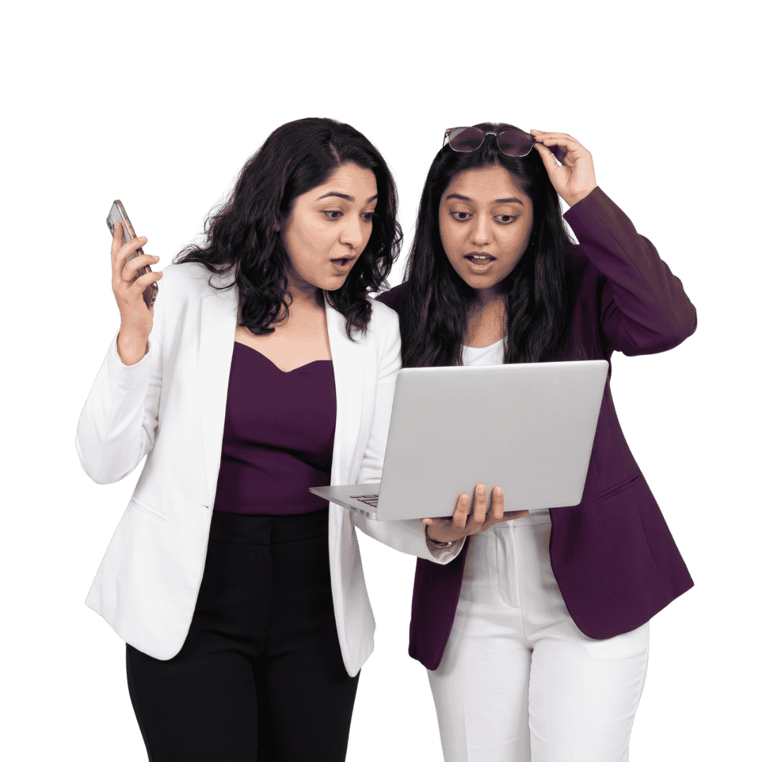 Jahnavi Bhardwaj and Thejashree Shankar, co-founders of The Nextwave Leaders