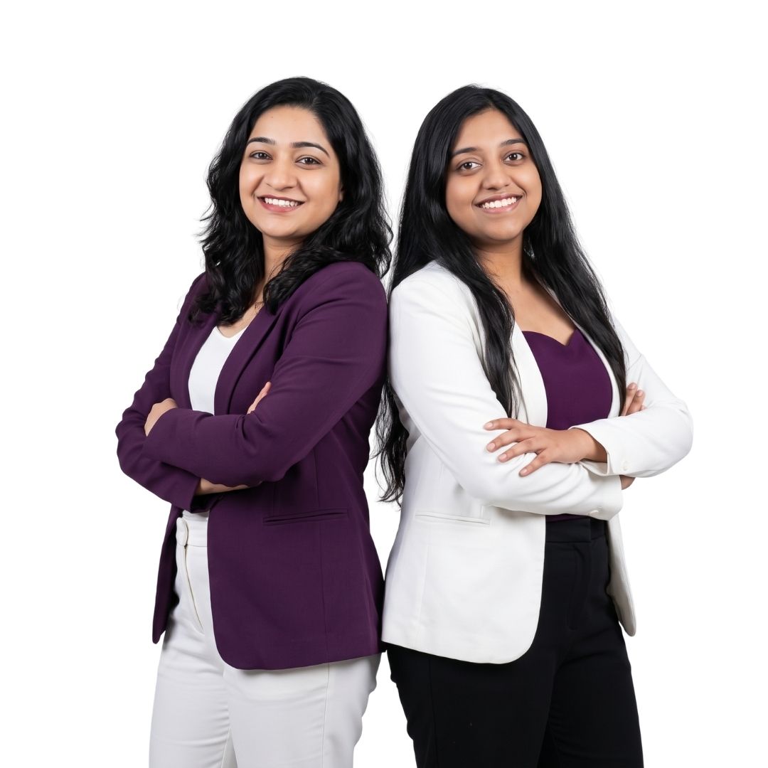 Co-founders Jahnavi Bhardwaj and Thejashree Shankar